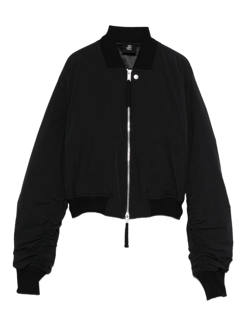 long-sleeve bomber jacket - 1