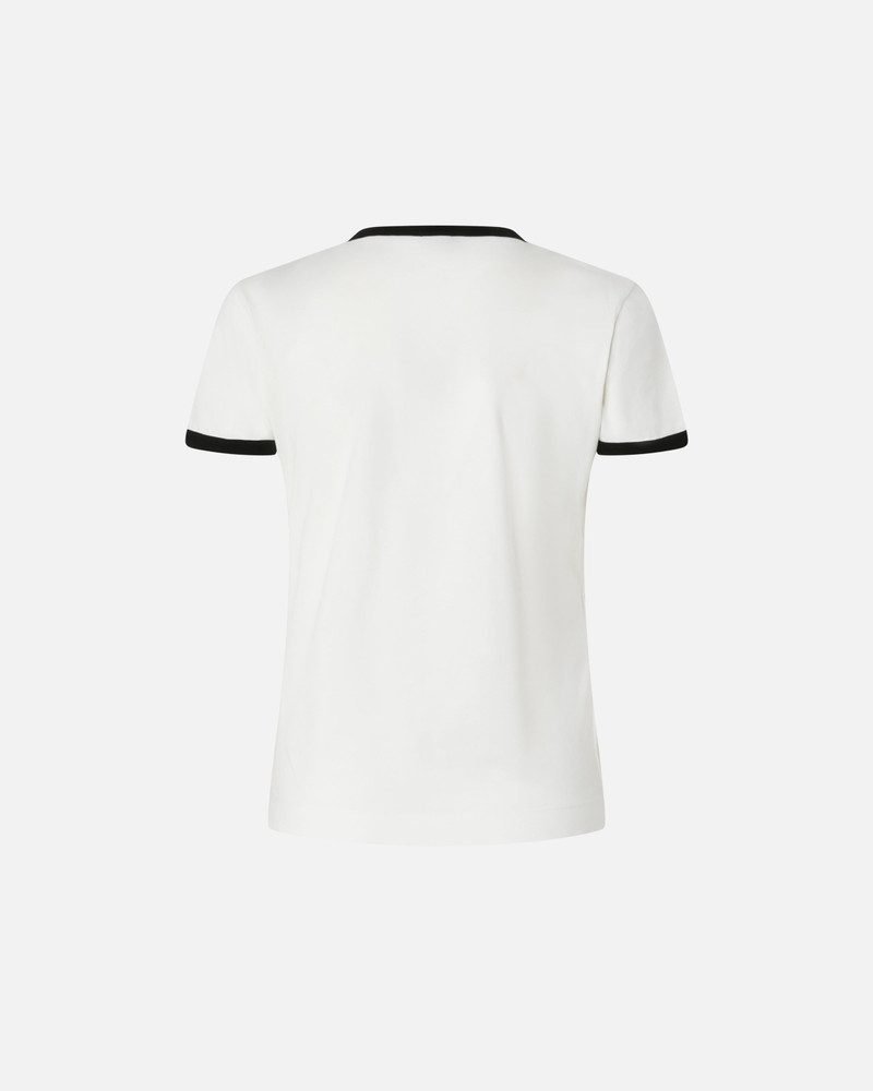 PINKO T-SHIRT WITH LOGO PRINT outlook