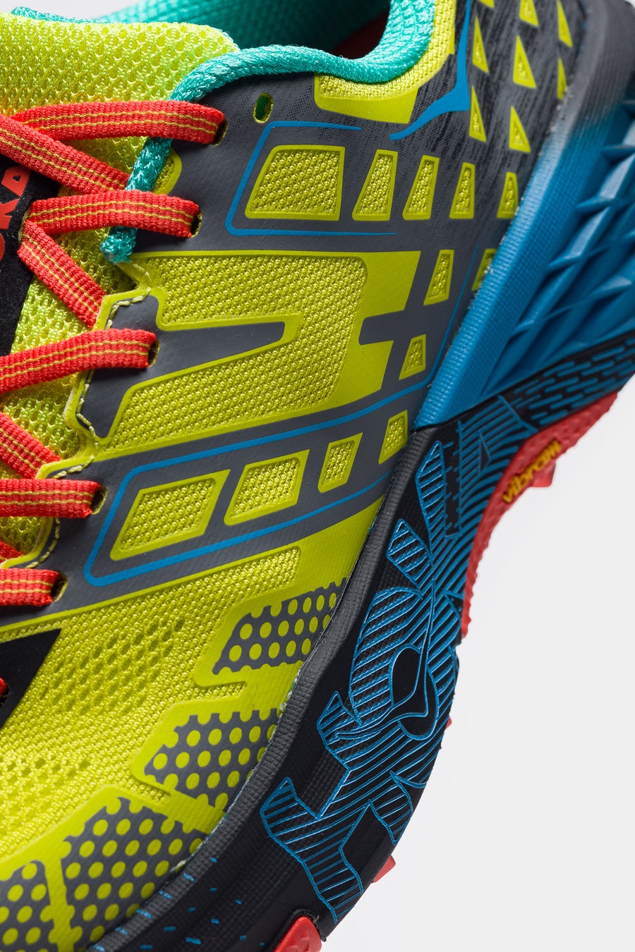 Speedgoat 2 Sneaker in Hoka Citrus/Hoka Blue - 5