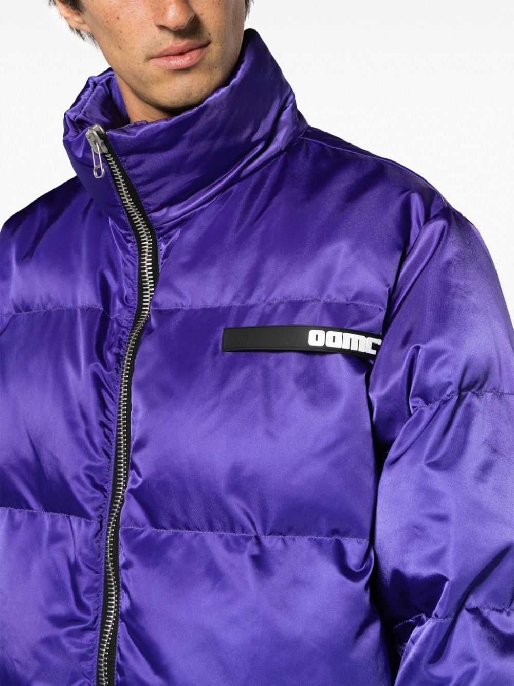 zip-up padded jacket - 5
