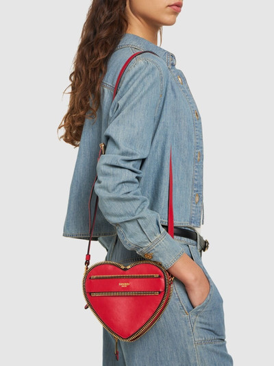 Moschino Rider leather heart bag outlook