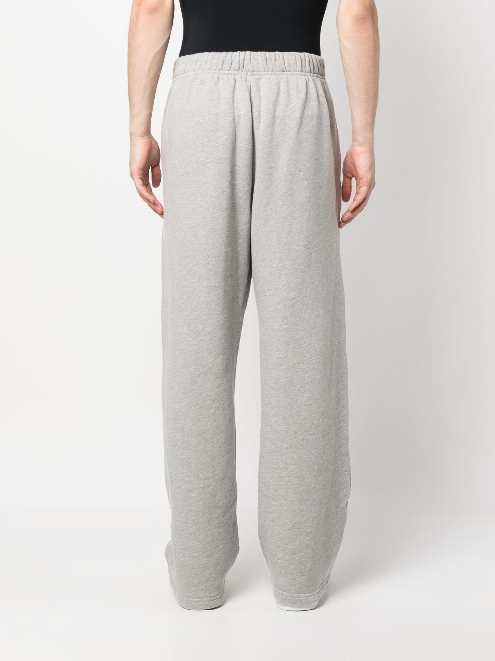 drawstring-fastening waist trousers - 4