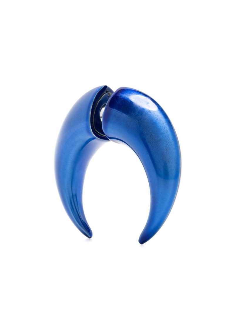 Shamanic Moon-shaped single earring 1