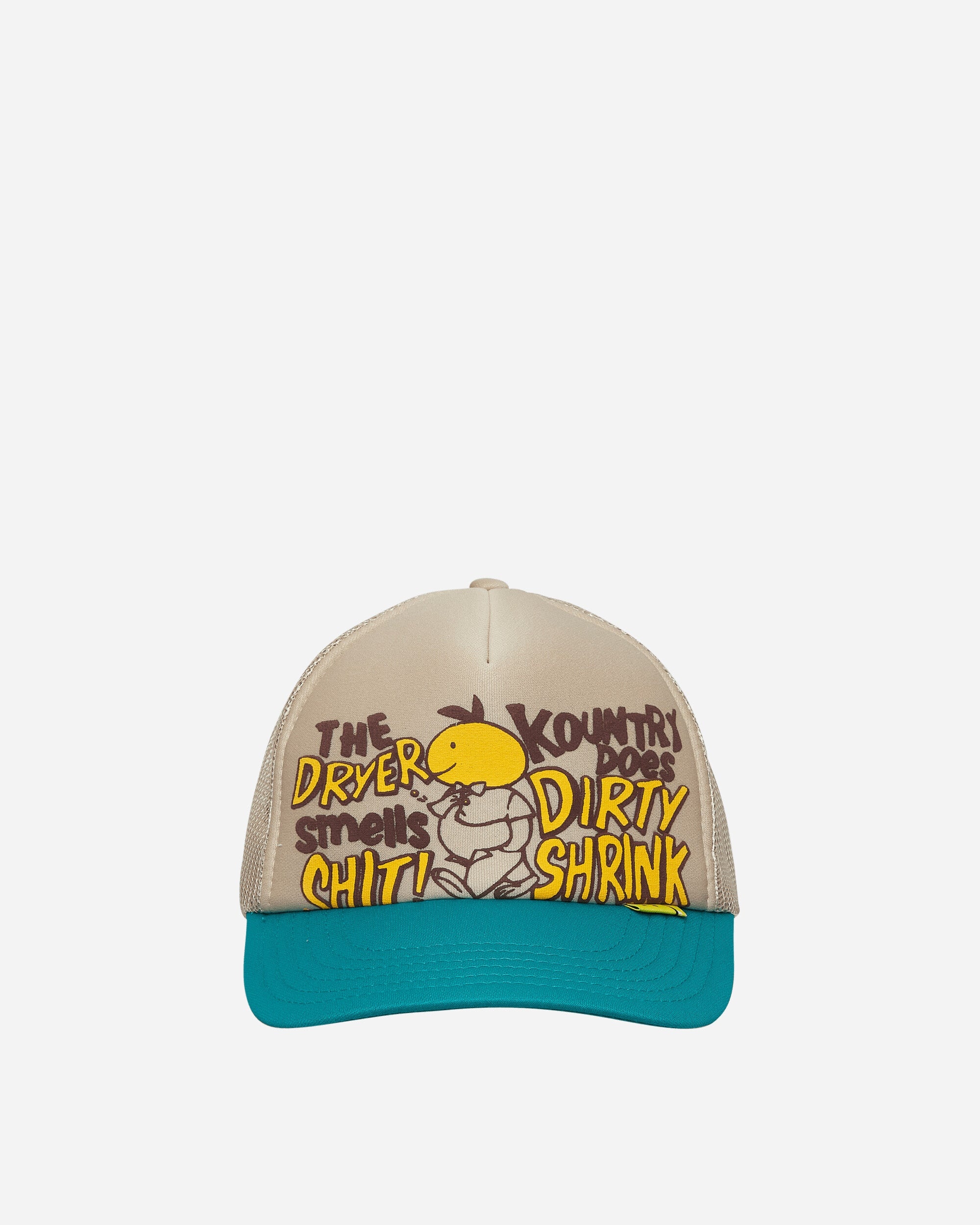 Kountry Dirty Shrink Trucker Cap Beige - 1