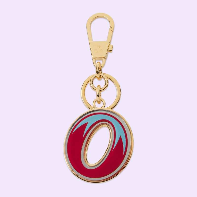 Letter O Plexiglas keychain 1