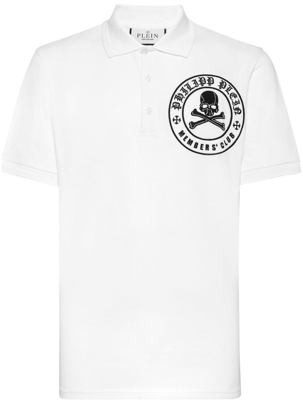 Skull & Bones piqué polo shirt - 1