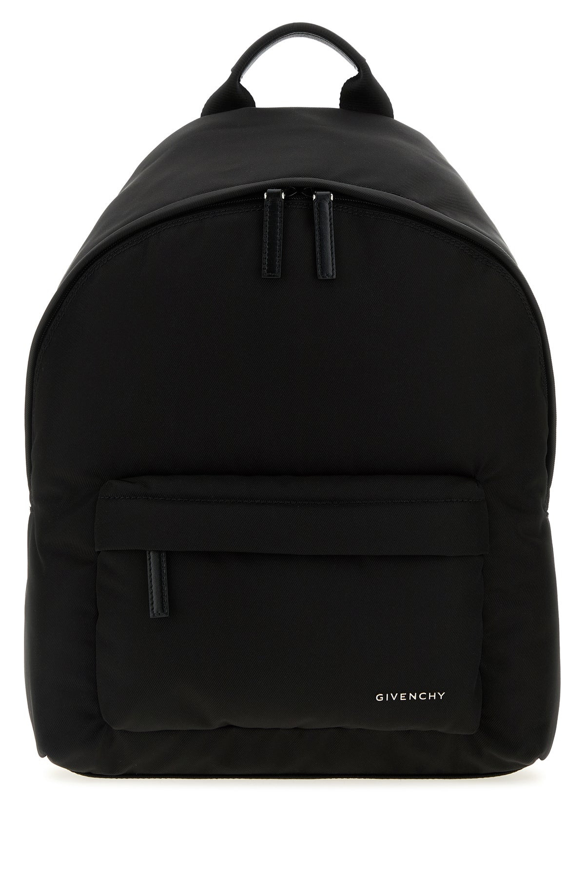 Blak canvas backpack - 1