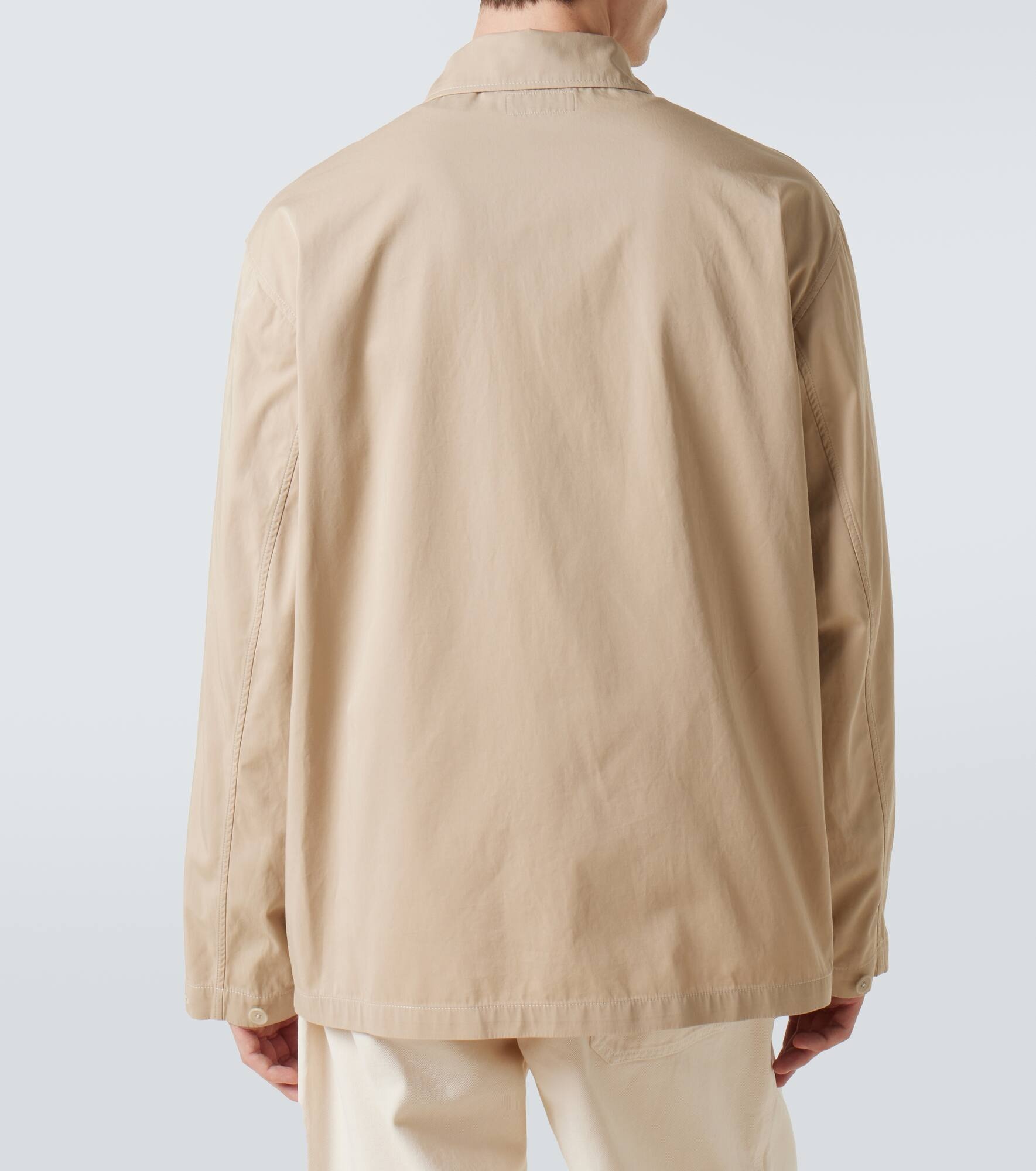 Cotton twill overshirt - 4