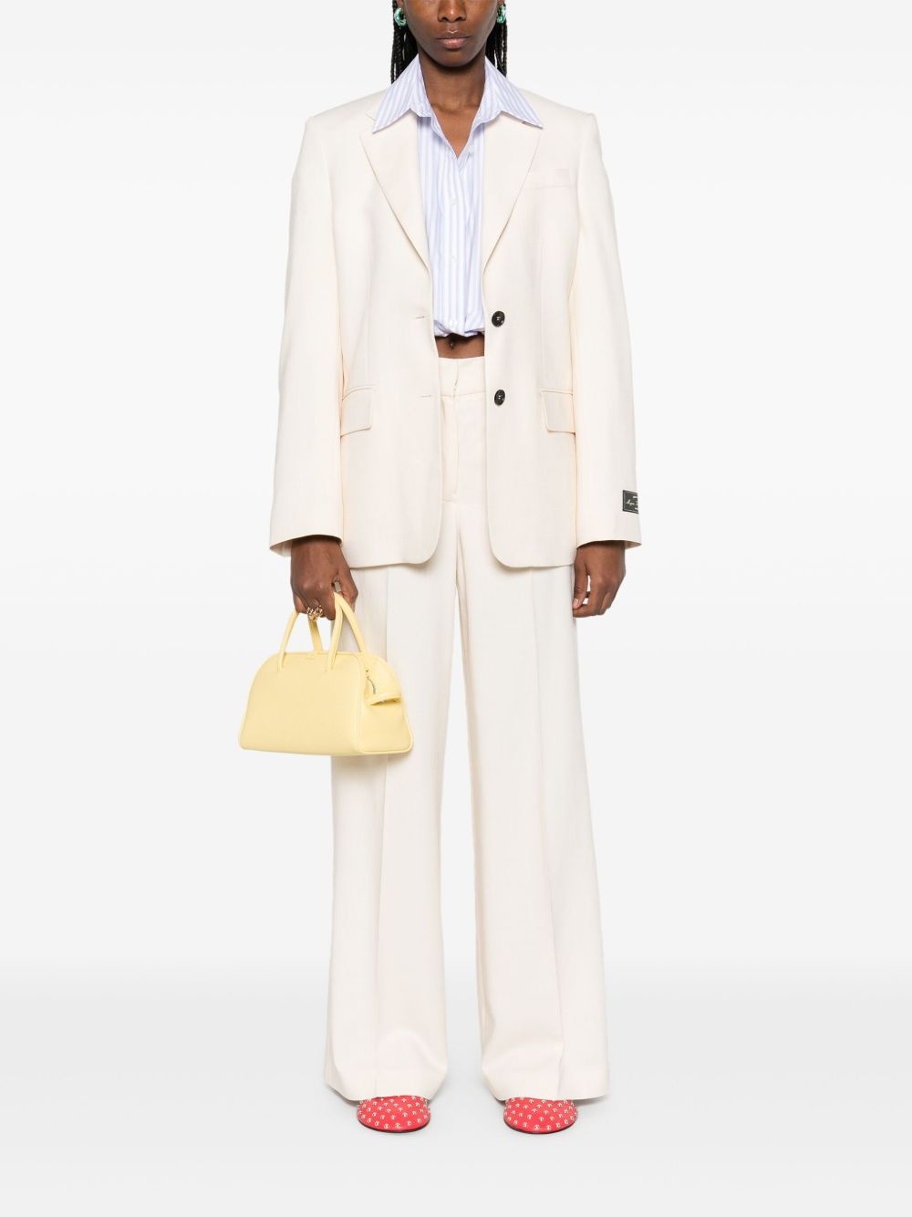 pressed-crease trousers - 2