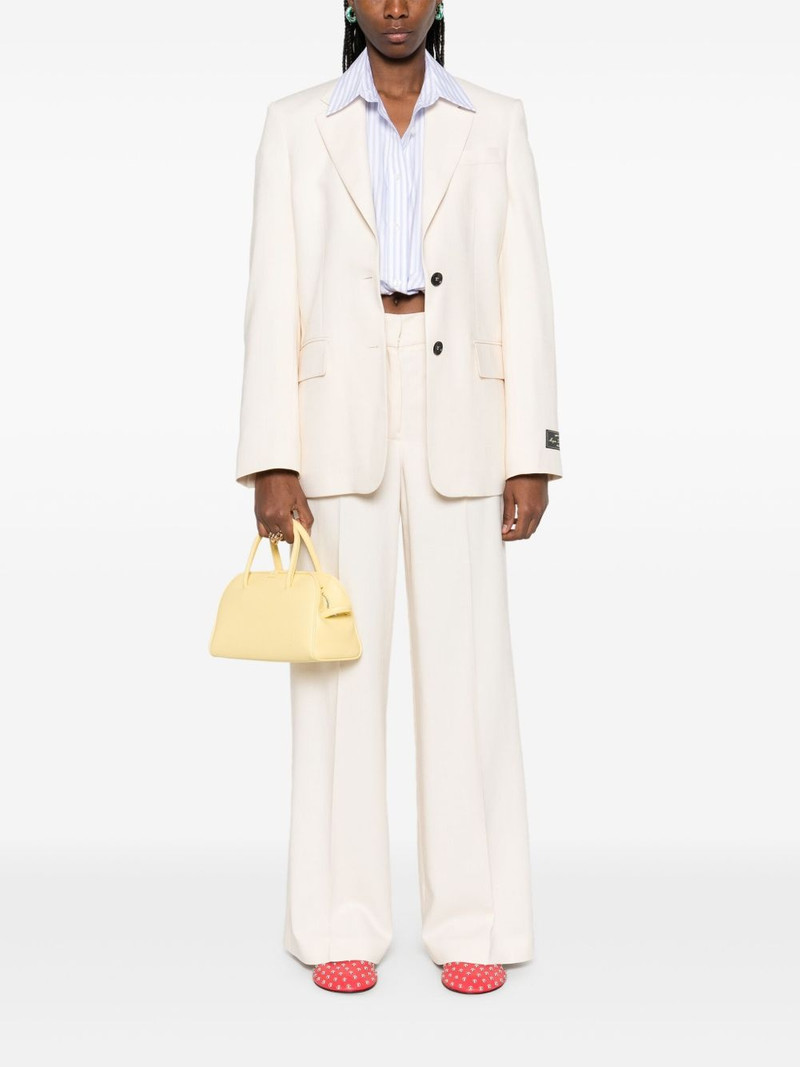 MSGM pressed-crease trousers outlook