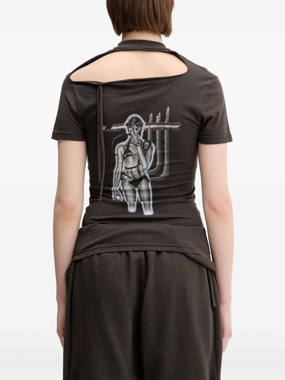 graphic-print T-shirt - 3
