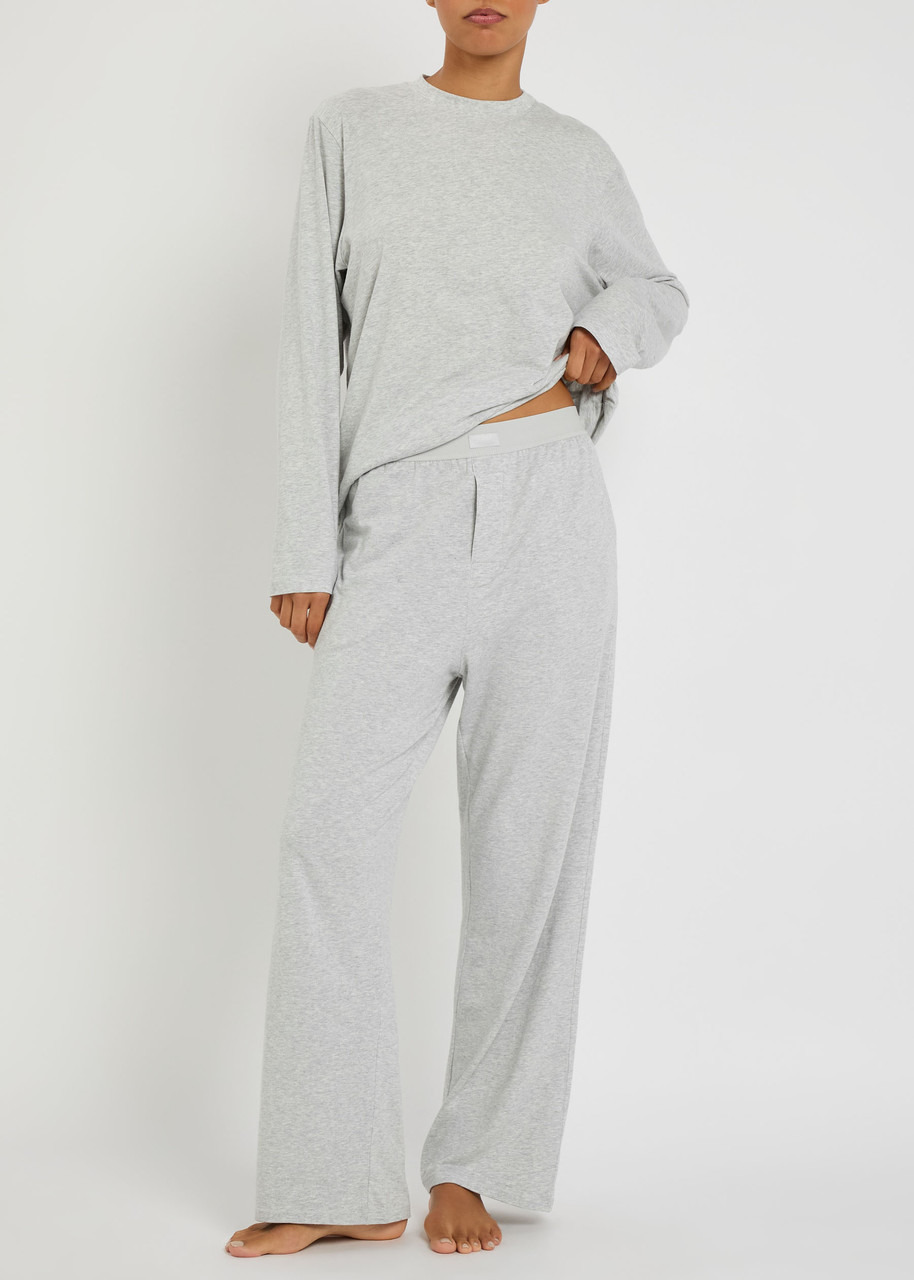 Skims Modal-blend Wide-leg Trousers - 4