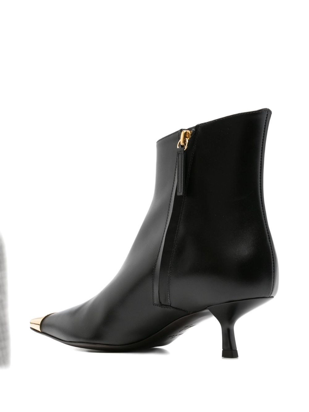 50mm pointed-toe heeled boots - 3