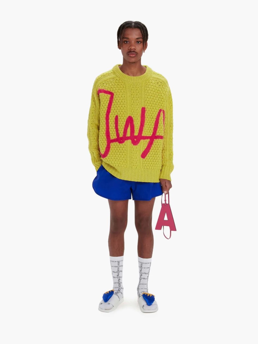 JWA CREWNECK CABLE  JUMPER - 2