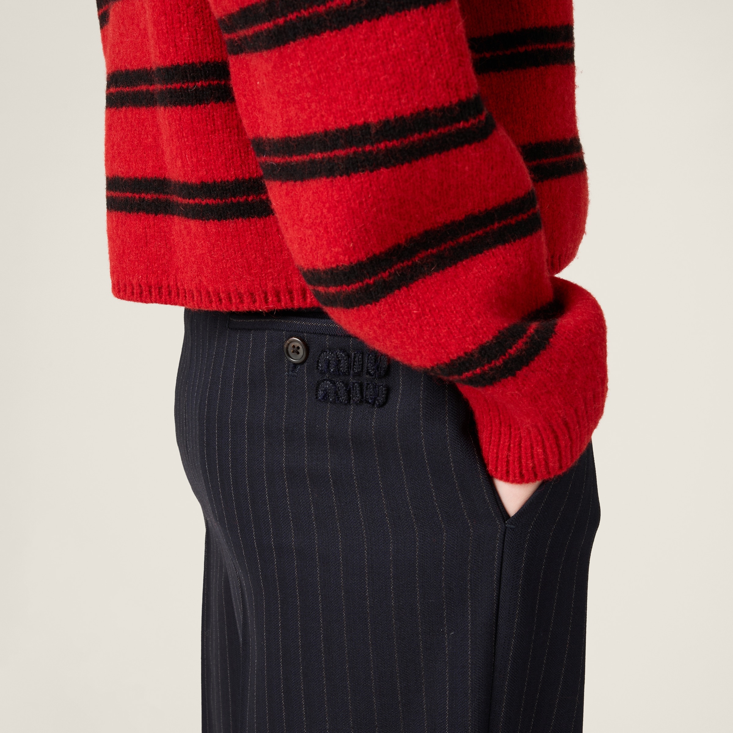Pinstriped pants - 5