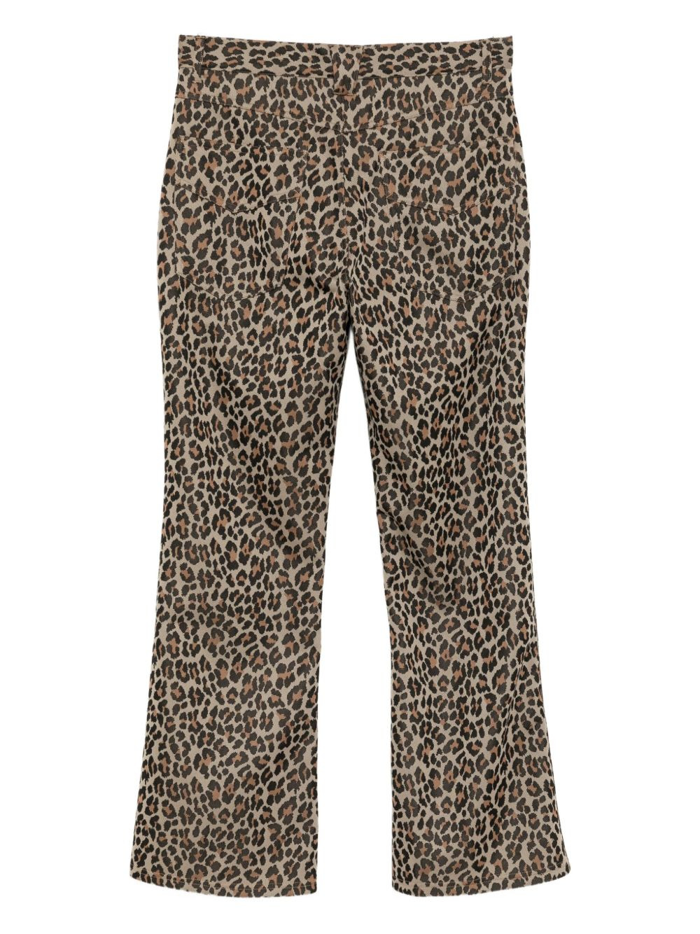 leopard-print trousers - 2