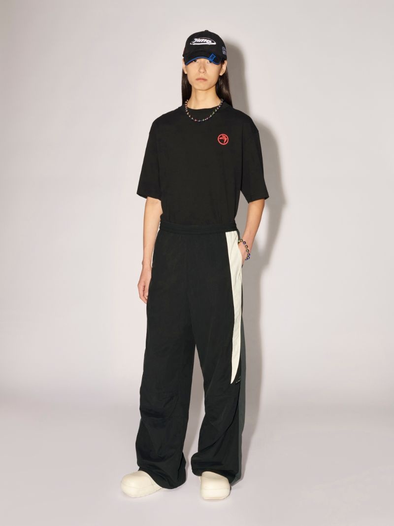 Wide Nylon Pants - 2