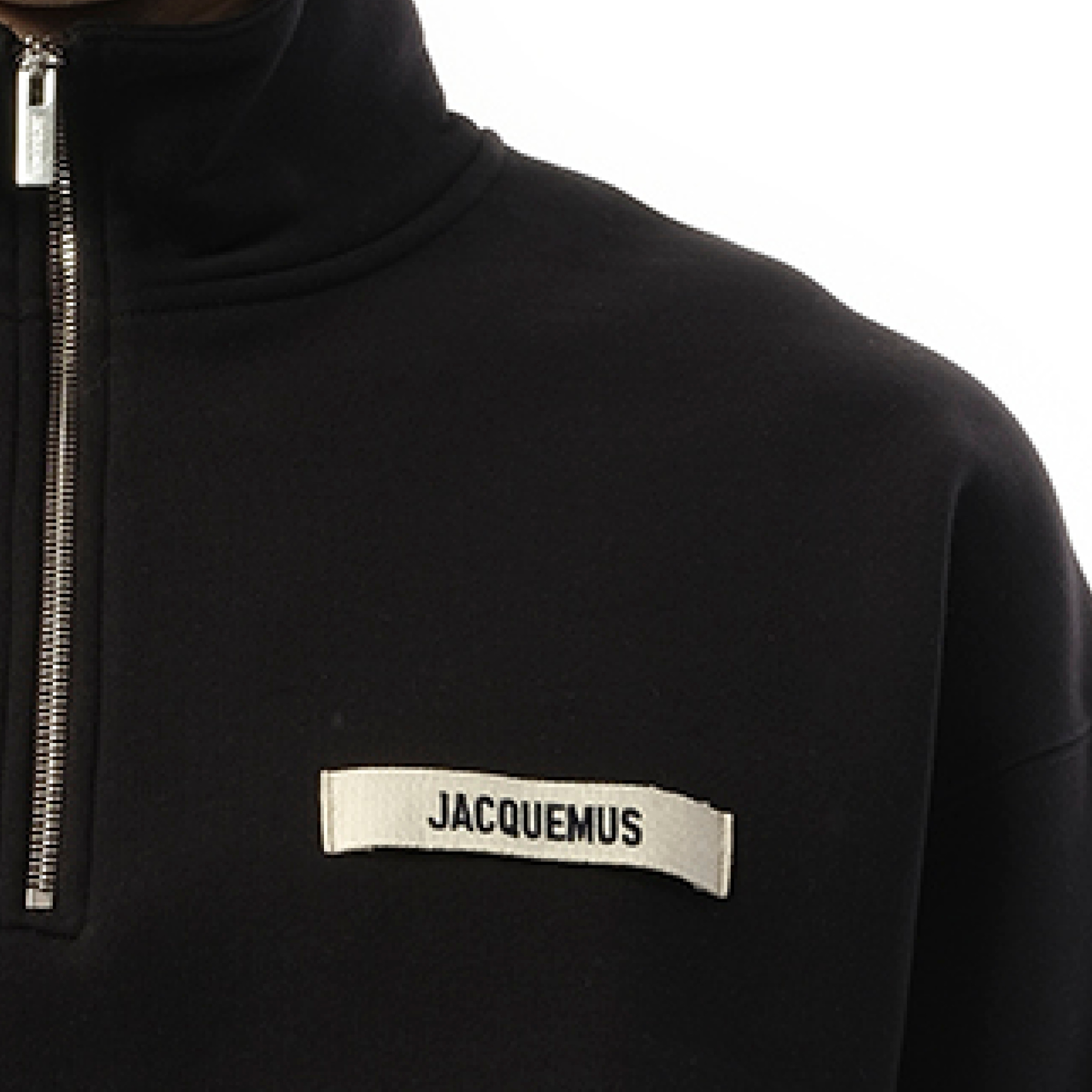 JACQUEMUS Le Camionneur Gros Grain in Black | marais