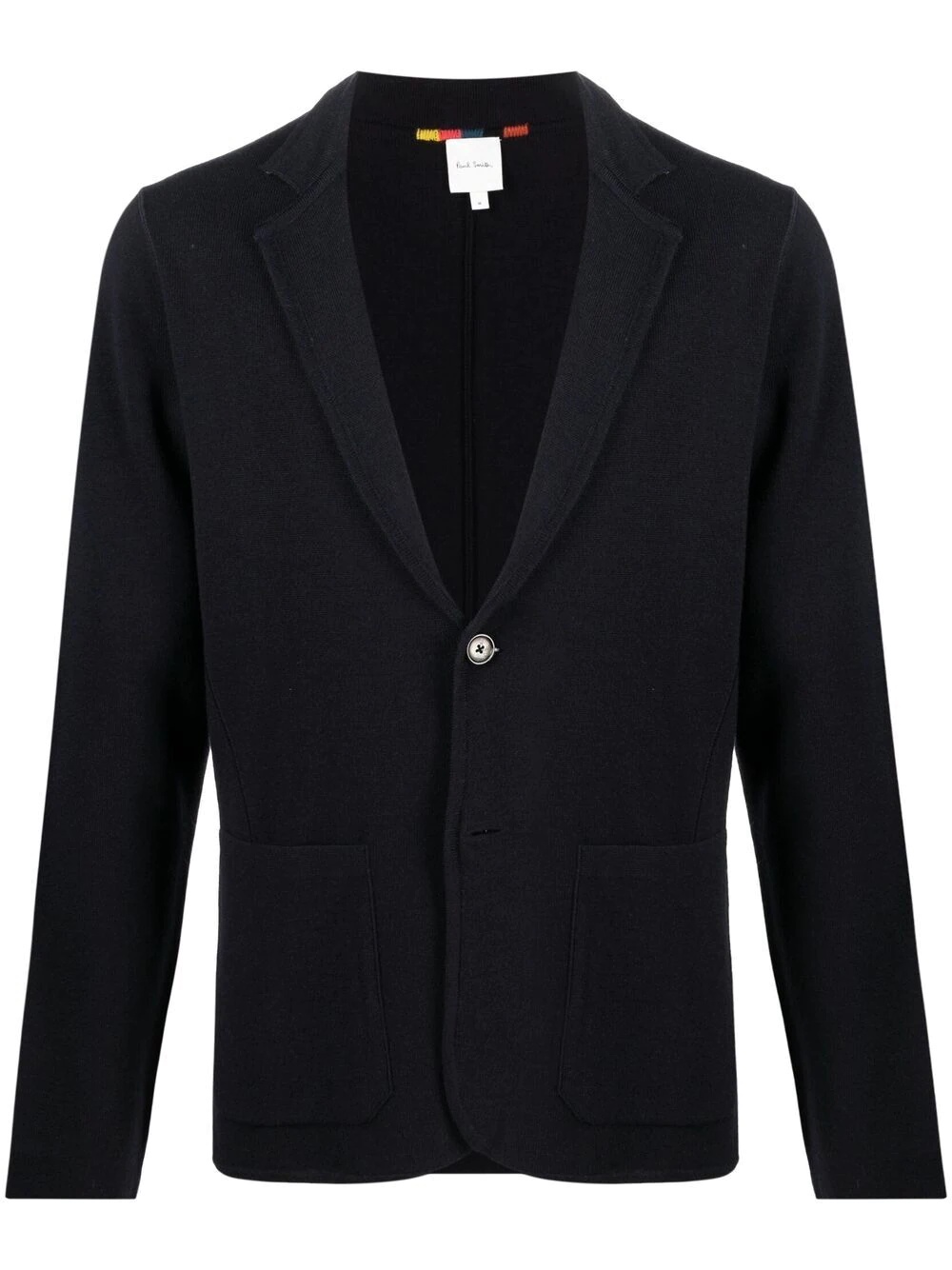 single-breasted wool blazer - 1