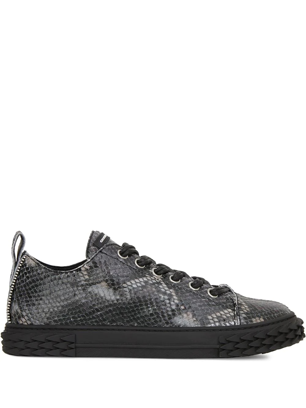 Blabber snakeskin-effect sneakers - 1