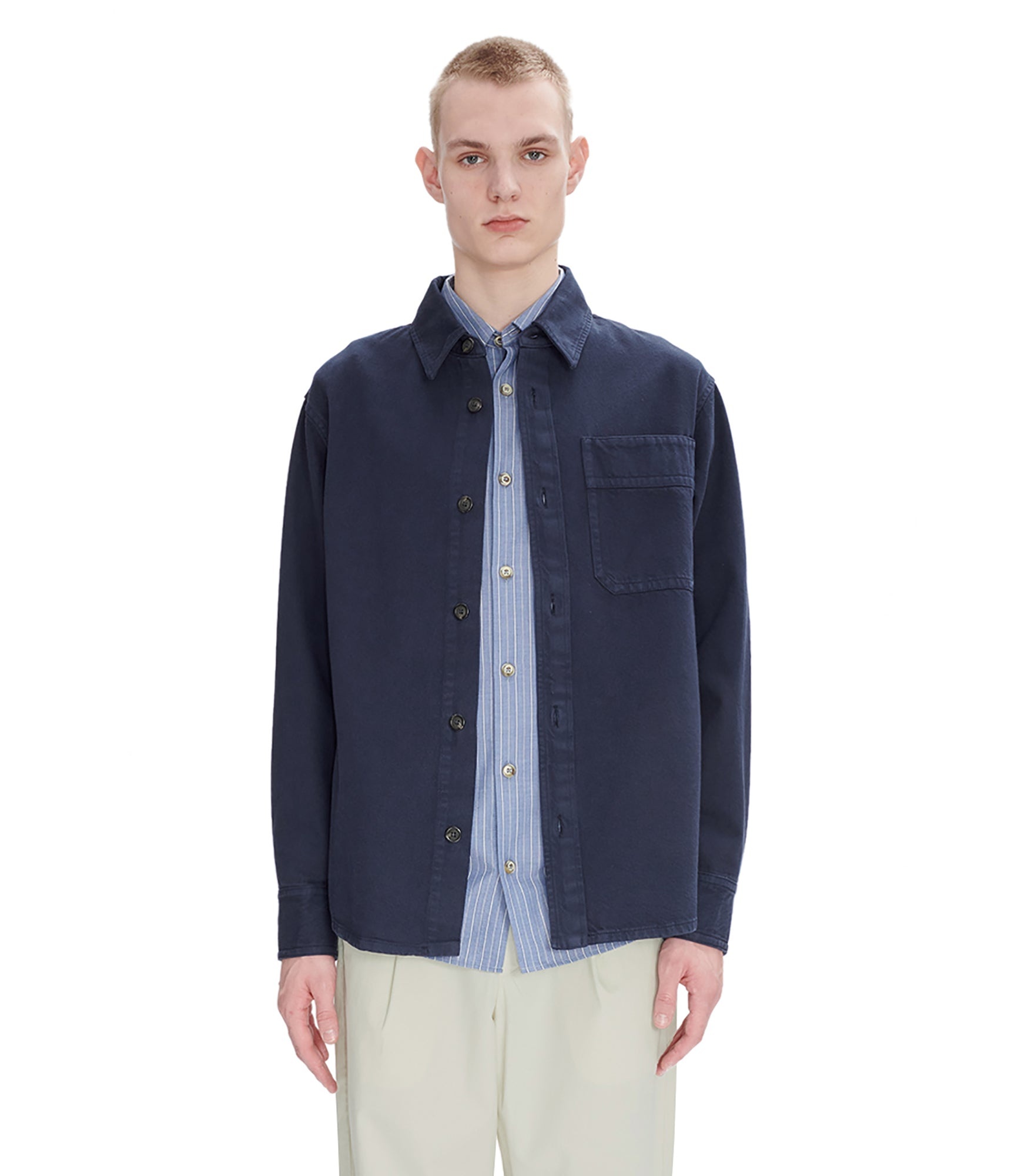 BASILE CAVALIER OVERSHIRT - 3