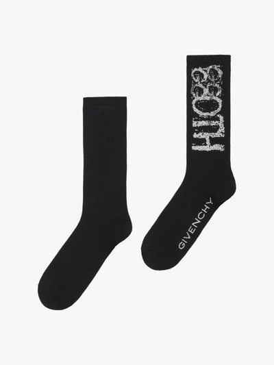 Givenchy GIVENCHY GOTH SOCKS IN COTTON outlook