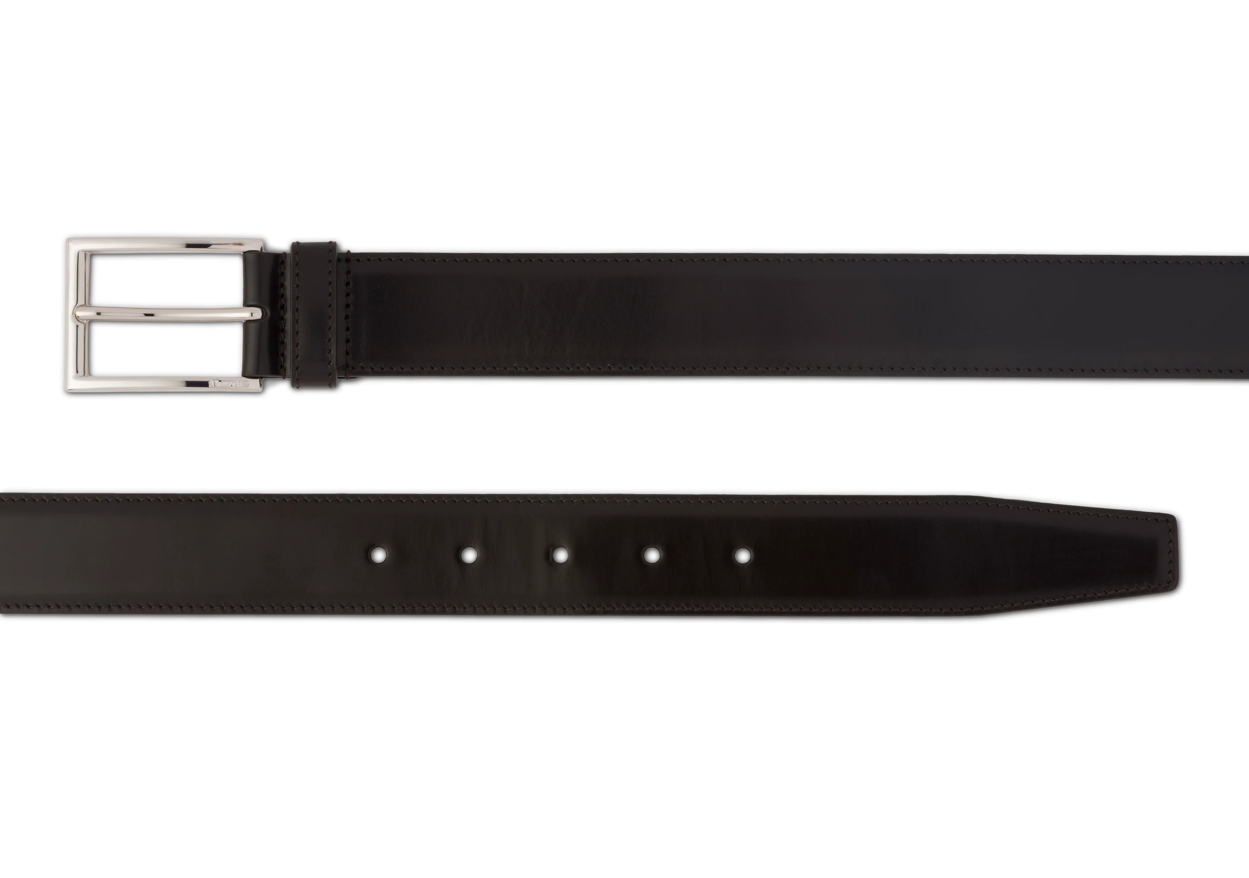 Elongated buckle belt
Polished Binder Light ebony - 2