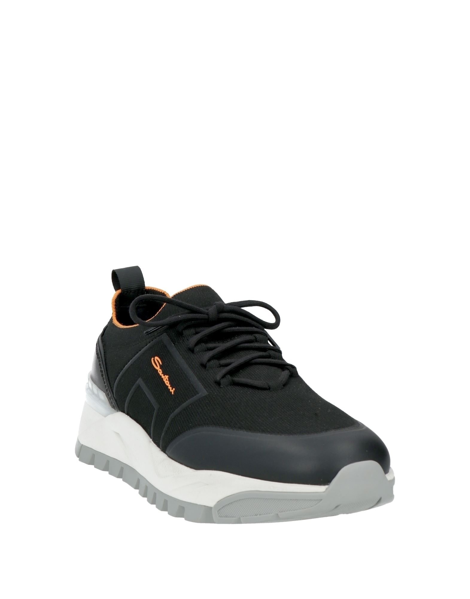 Santoni Black Men's Sneakers | yoox | REVERSIBLE