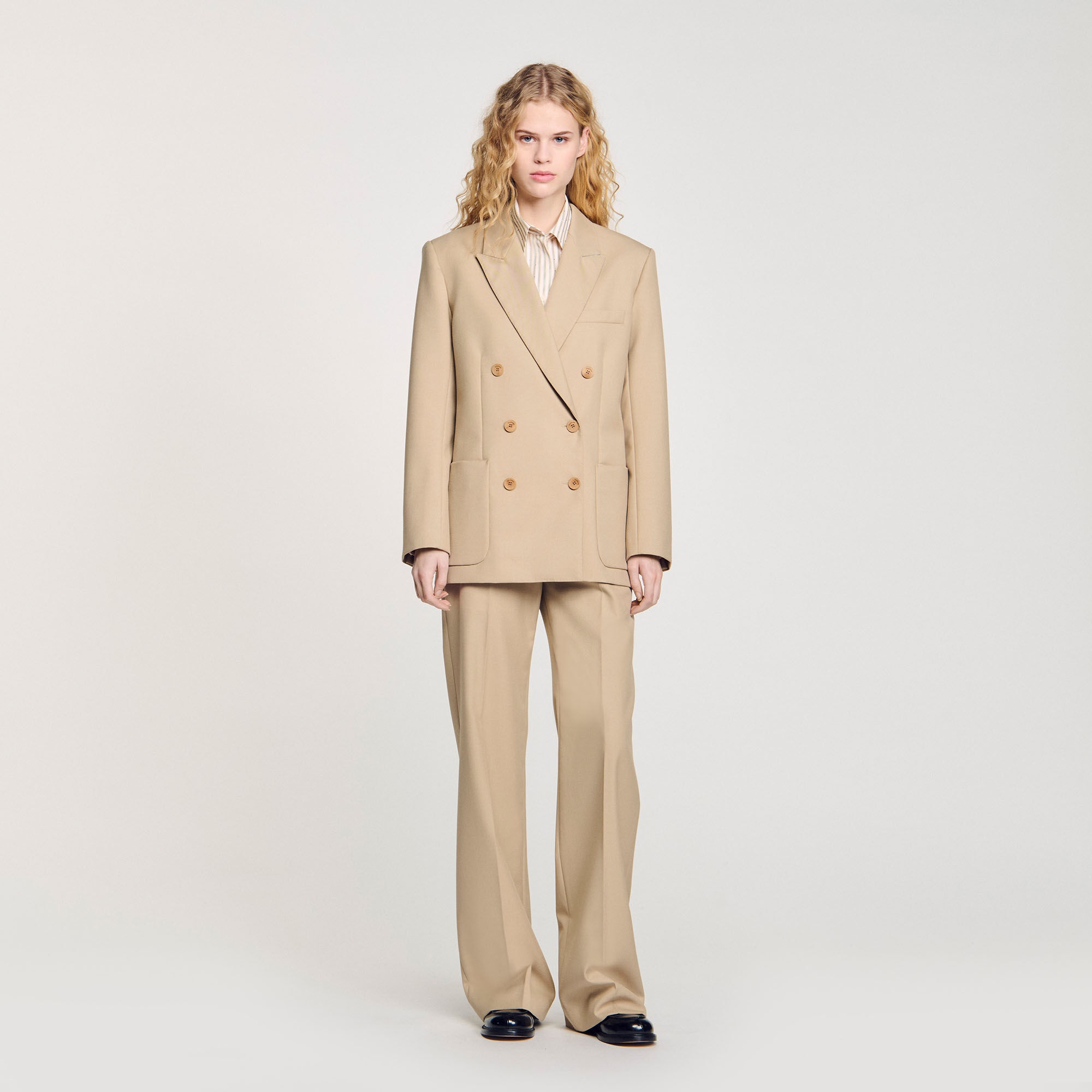 DOUBLE-BREASTED SUIT JACKET - 2