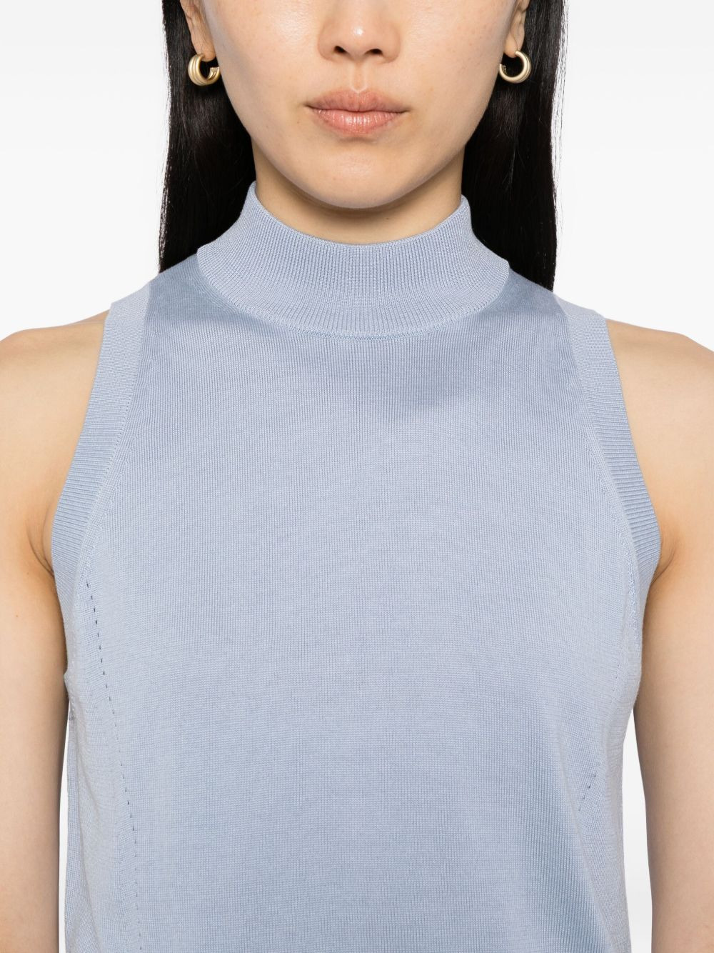 knitted vest - 5