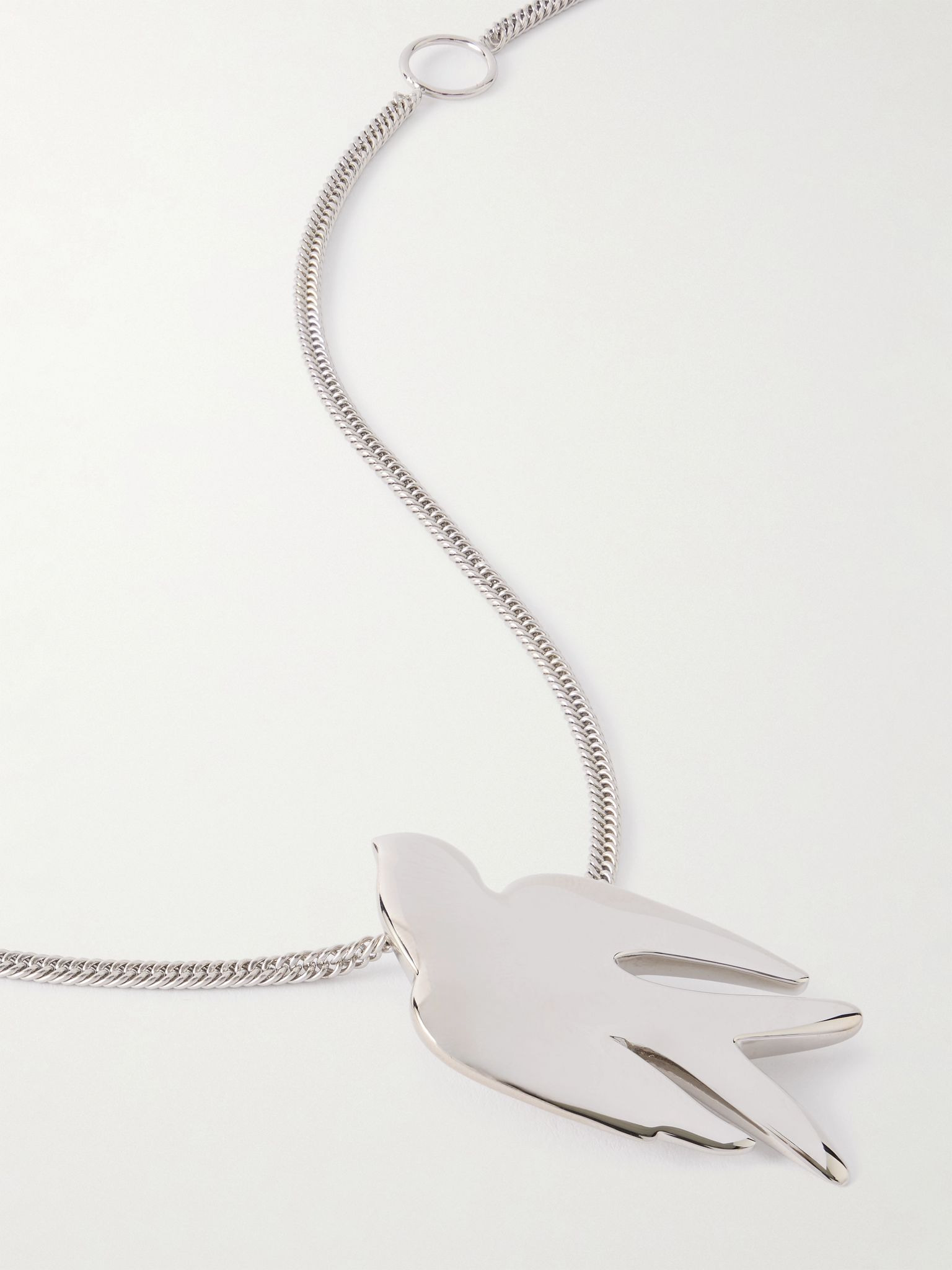 Silver-tone necklace Silver - 4