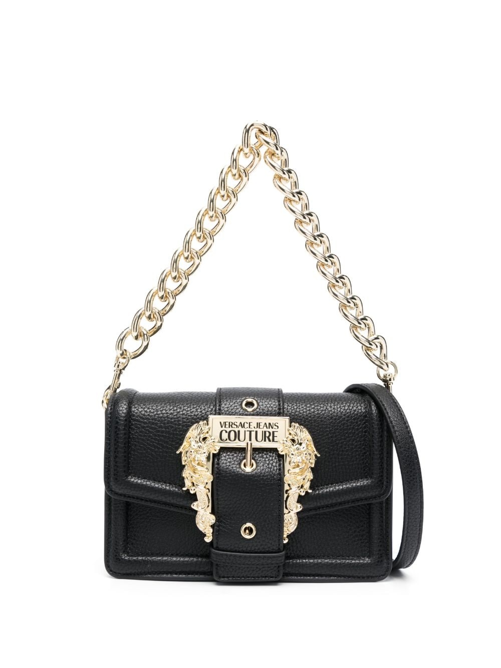 Baroque buckle shoulder bag - 1