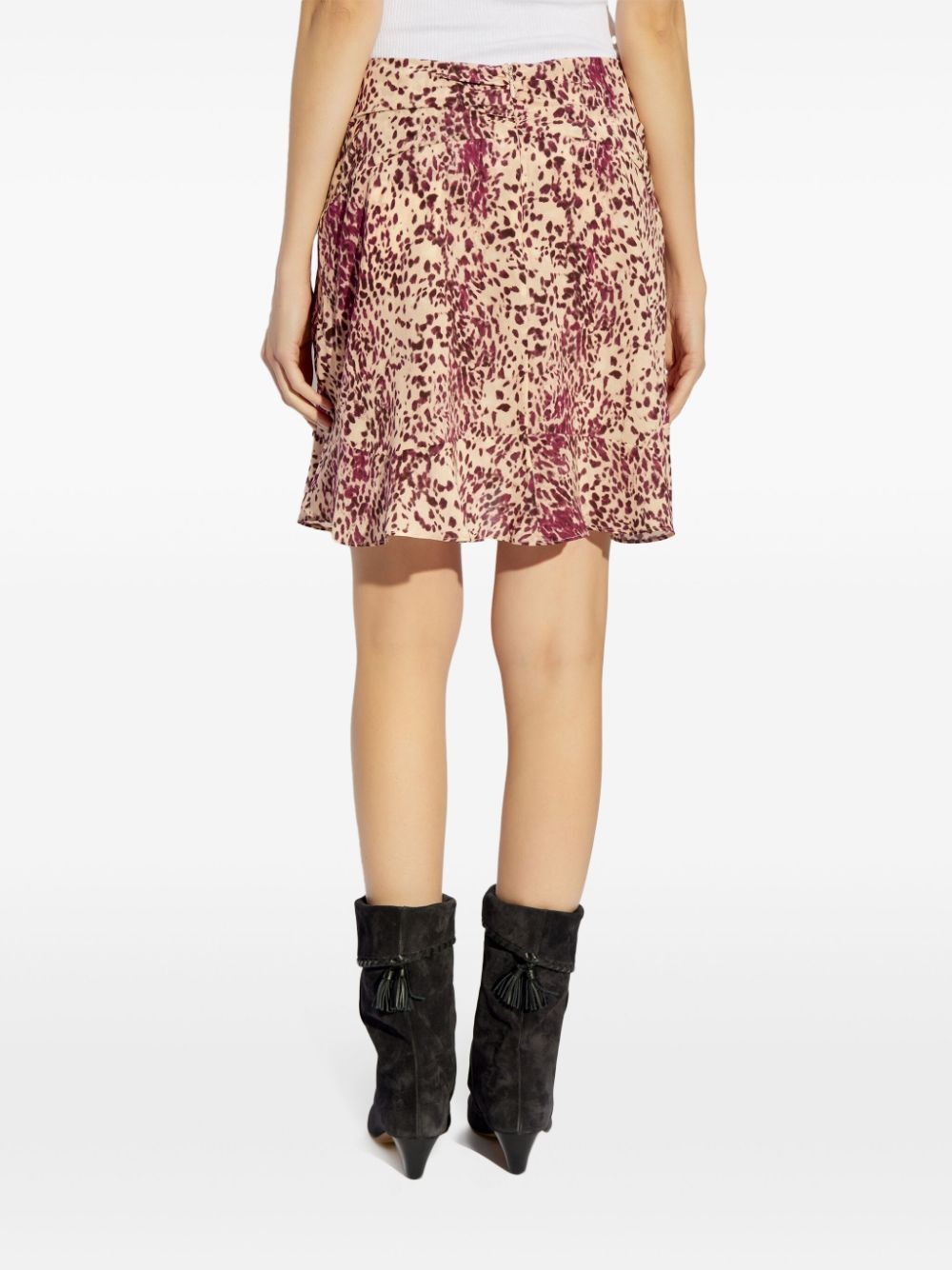 Ozany draped mini skirt - 4