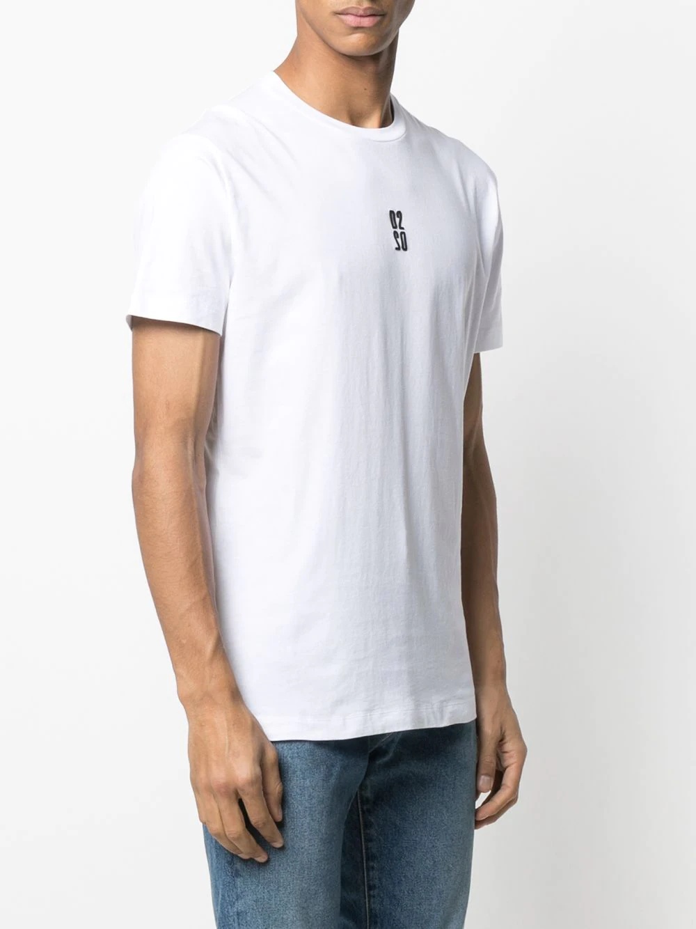 logo-print short-sleeved T-shirt - 3