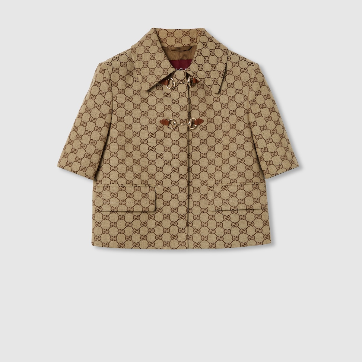 GG canvas jacket with Horsebit - 1