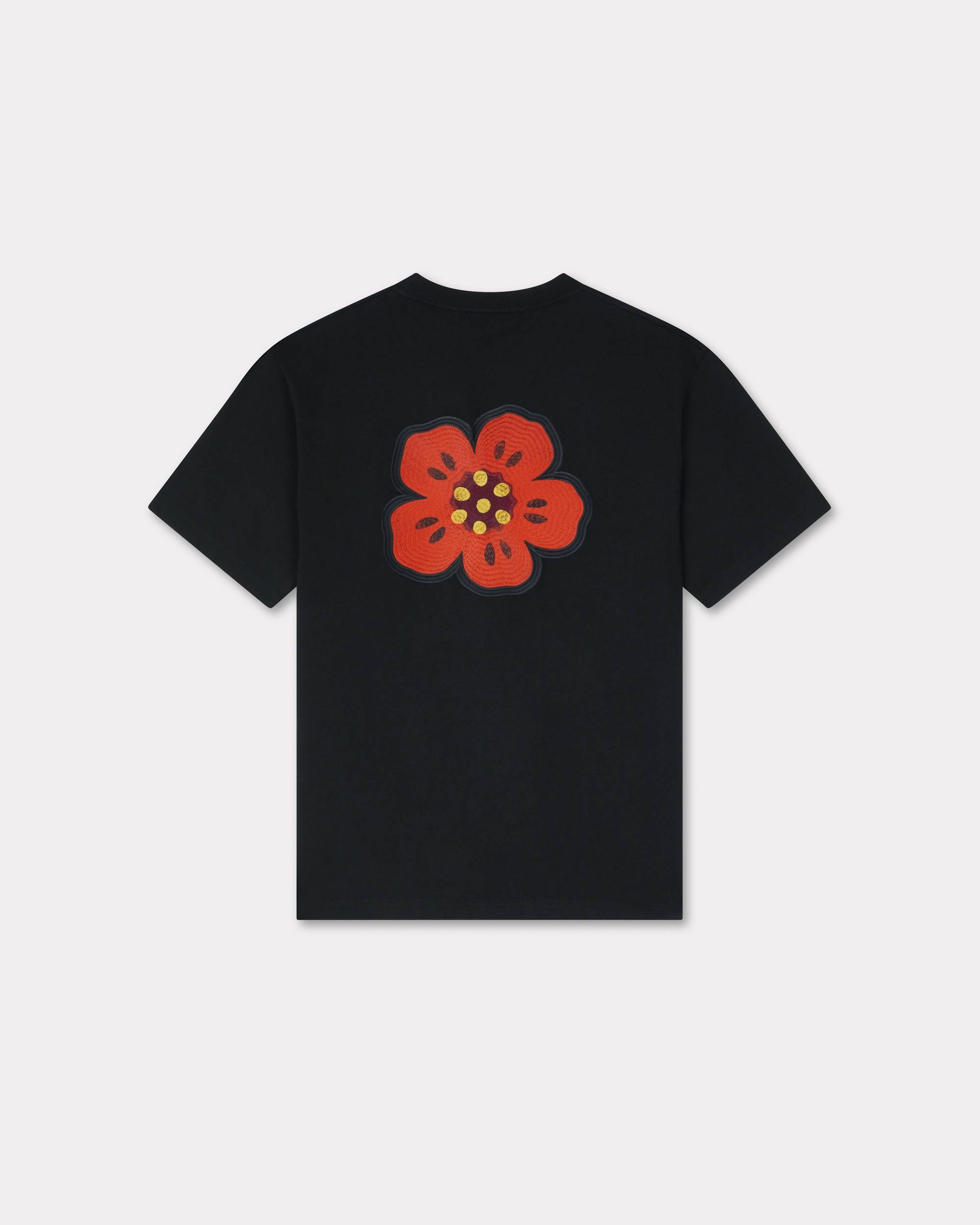 KENZO 'Boke Flower' embroidered T-shirt in cotton | REVERSIBLE