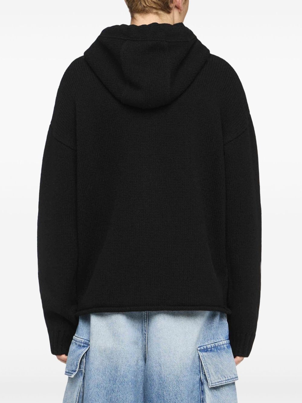 Anchor logo zip hoodie - 4