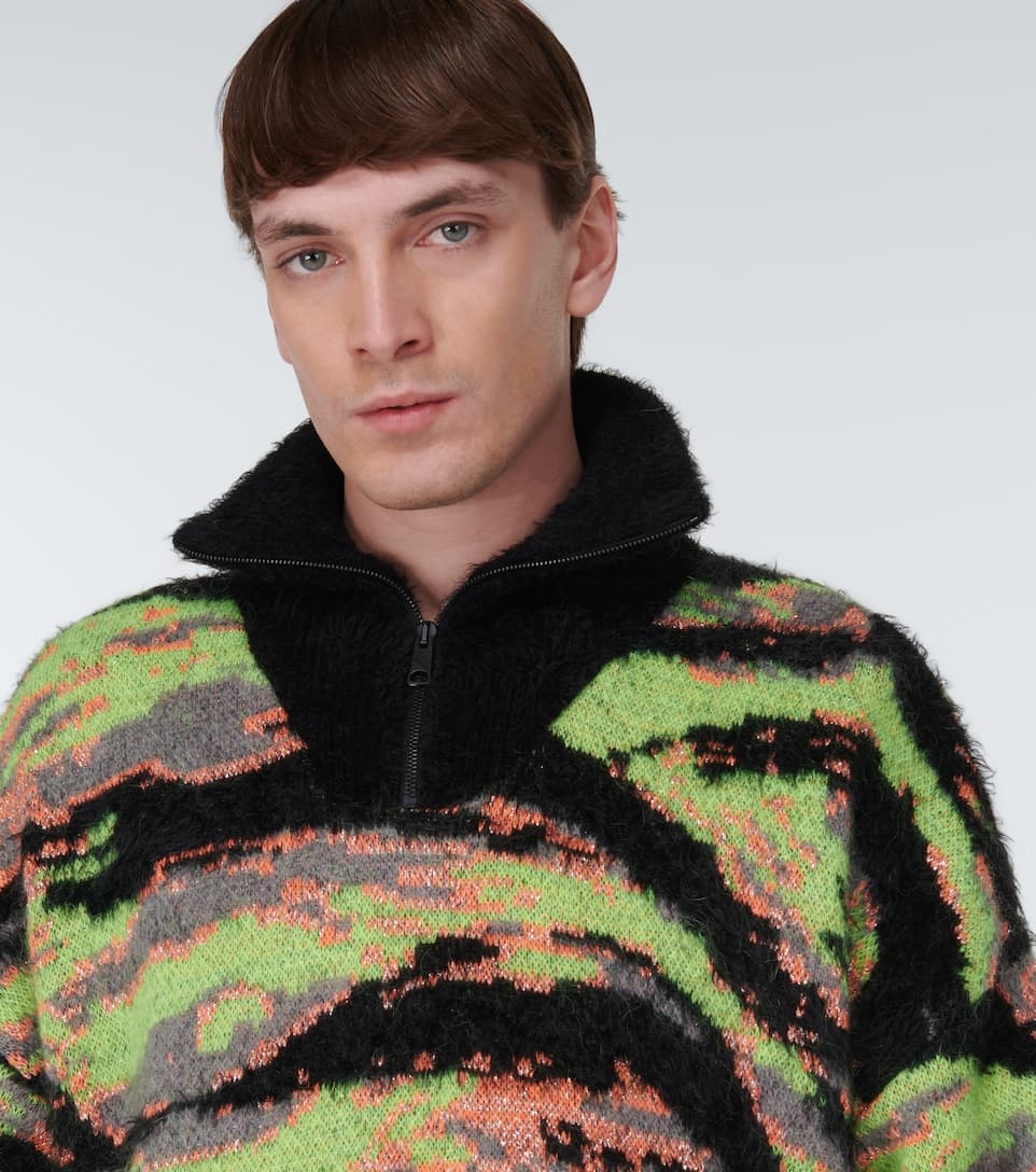 Tiger jacquard sweater - 5