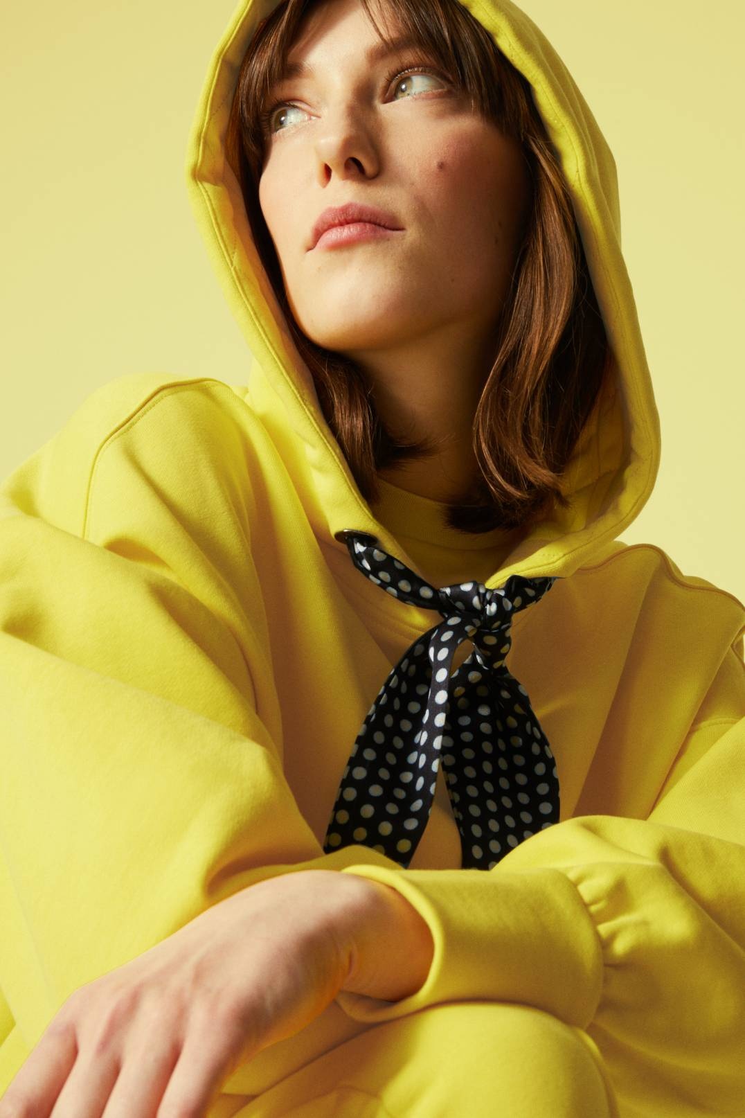 ROSALIE HOODIE IN YELLOW - 4
