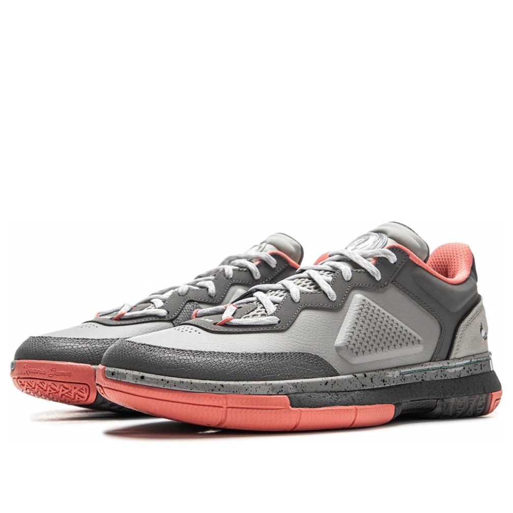 Li-Ning x Staples Way Of Wade 1 Low 'Grey Pigeon' ABAU099-27 - 3