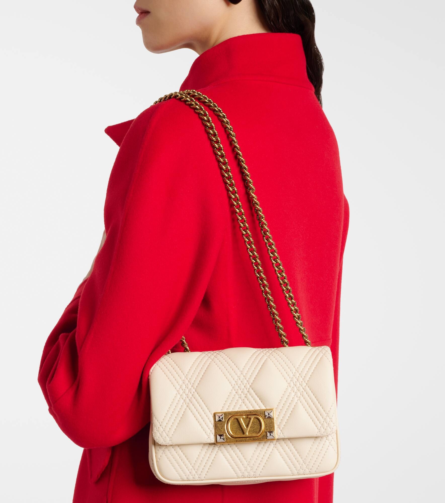 Quiltie 67 Small leather shoulder bag - 7