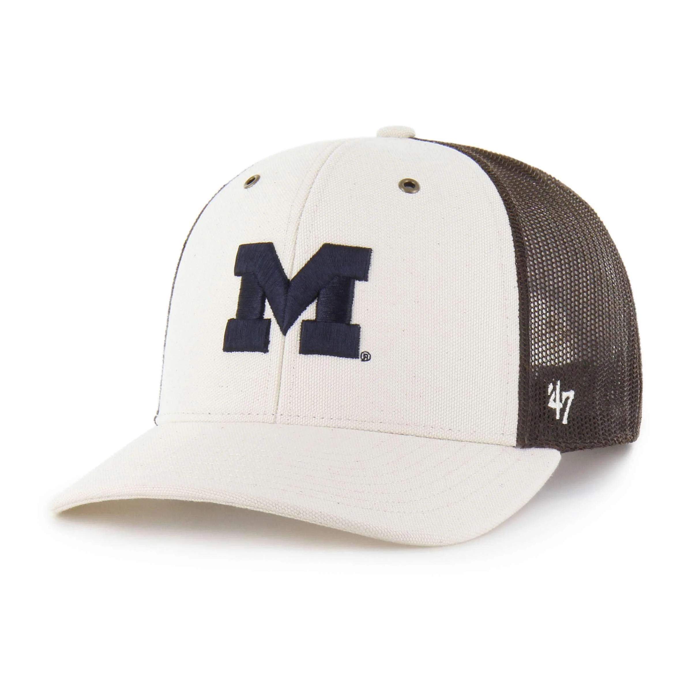Michigan Wolverines '47 Undyed Trucker - 1