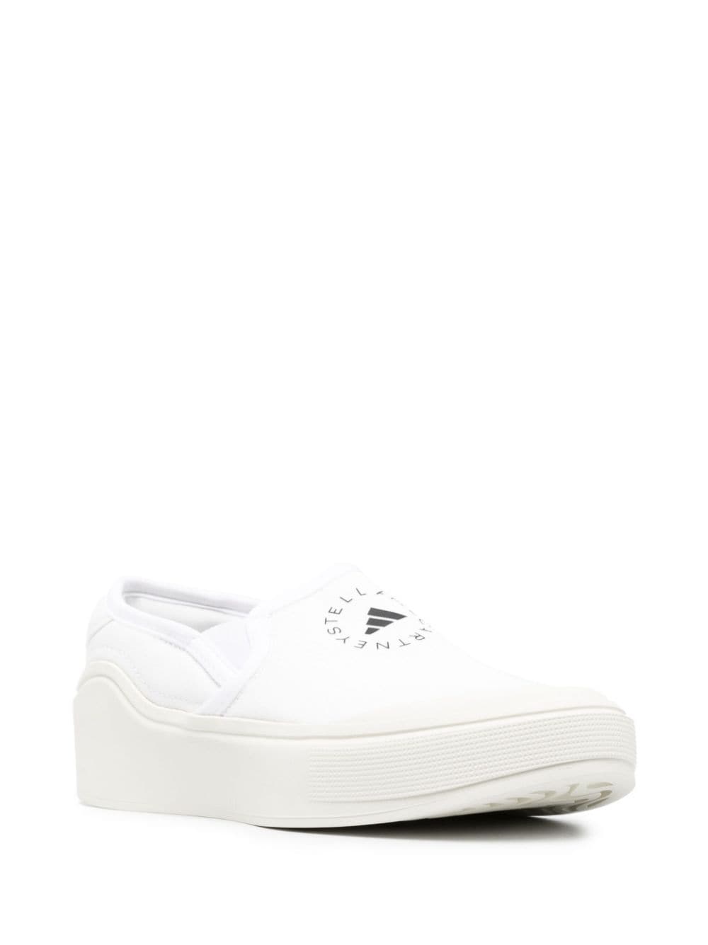 logo-print slip-on sneakers - 2