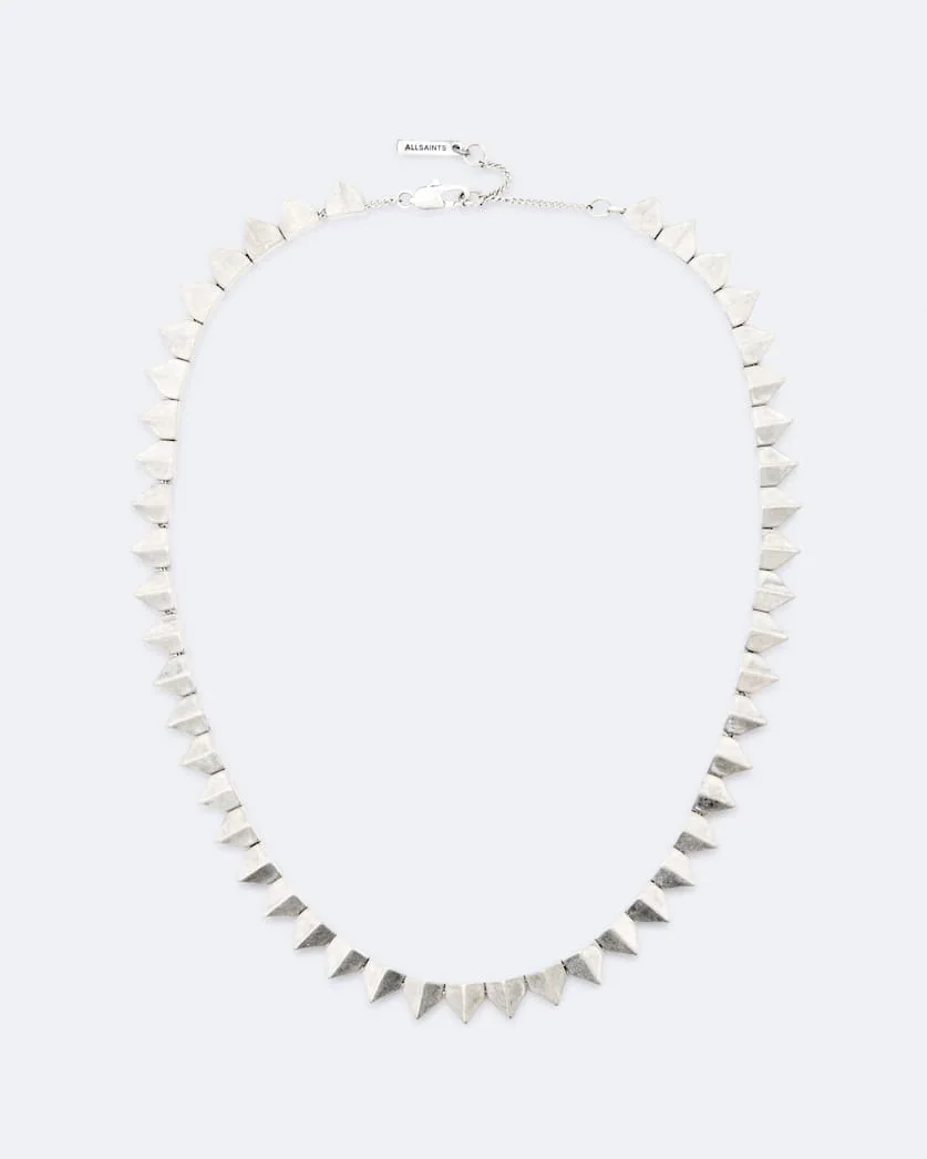 SPIKE METAL BEAD NECKLACE - 1