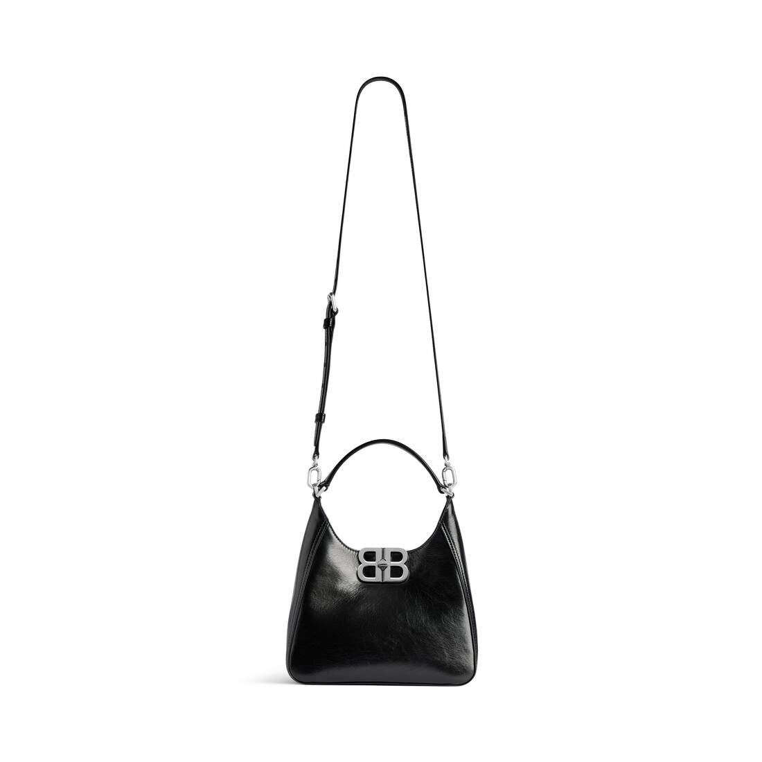 Women's Bb Soft Small Hobo Bag in Black - 7