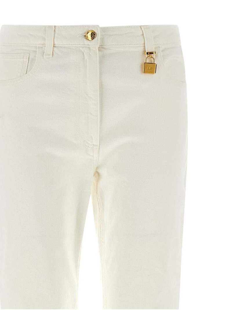 belt-loop padlock-detail trousers 3