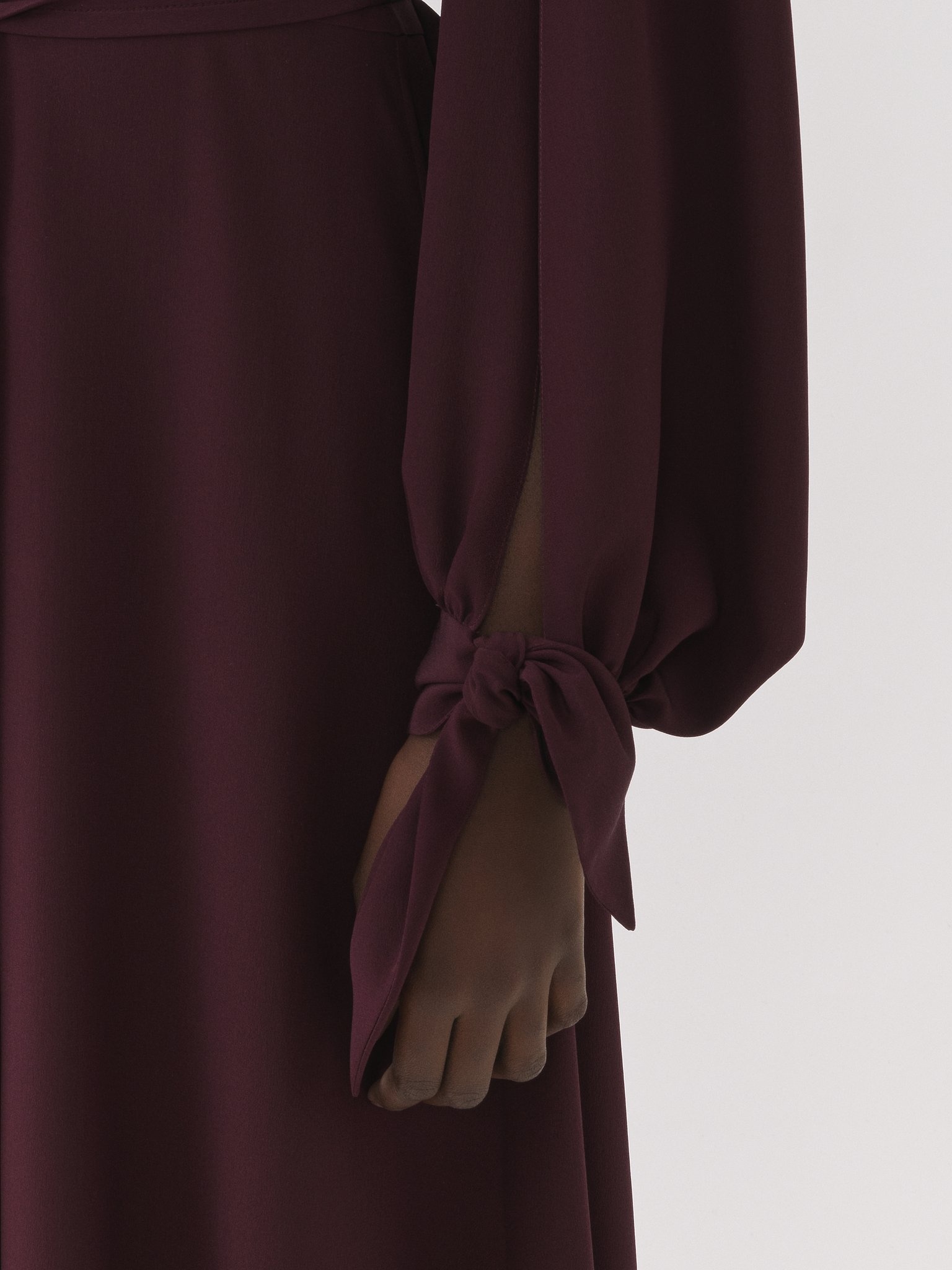 LONG SLEEVED MIDI DRESS - 6