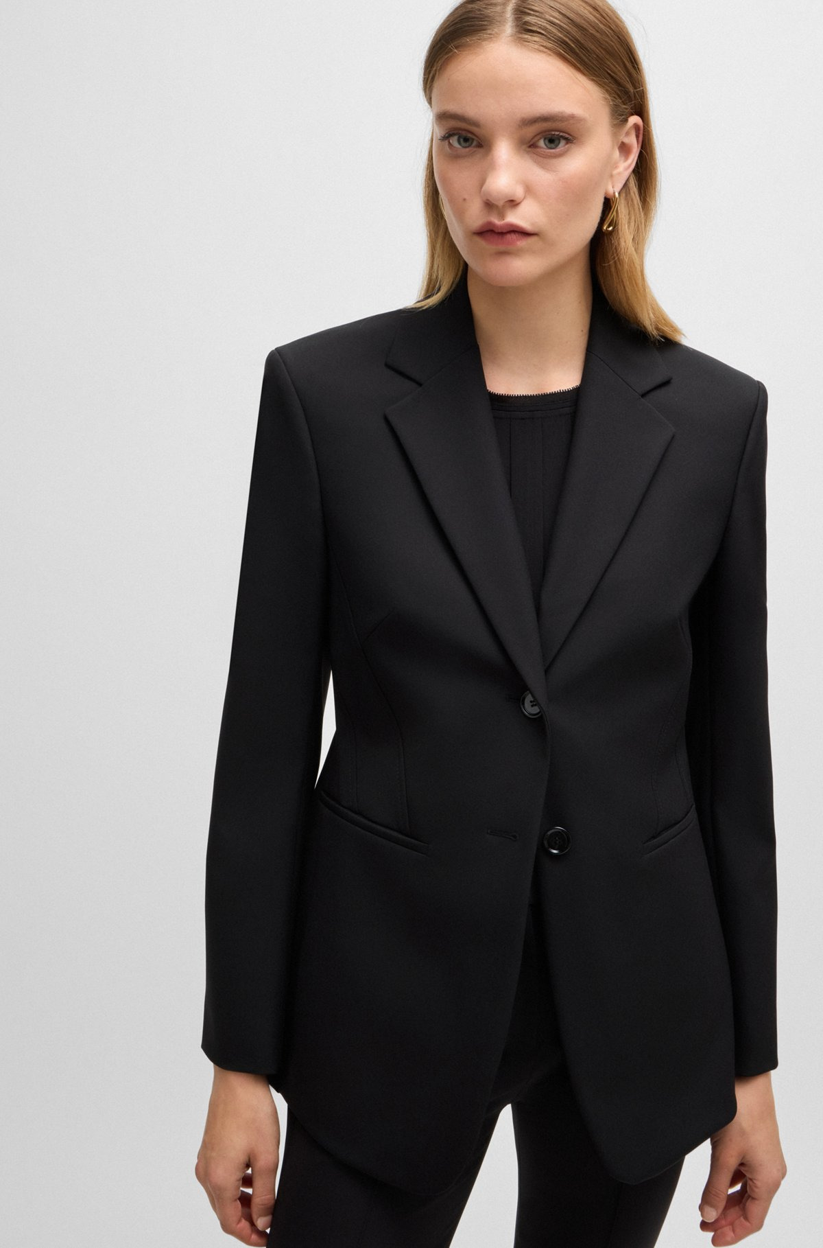 SLIM-FIT JACKET IN PERFORMANCE-STRETCH MATERIAL - 5