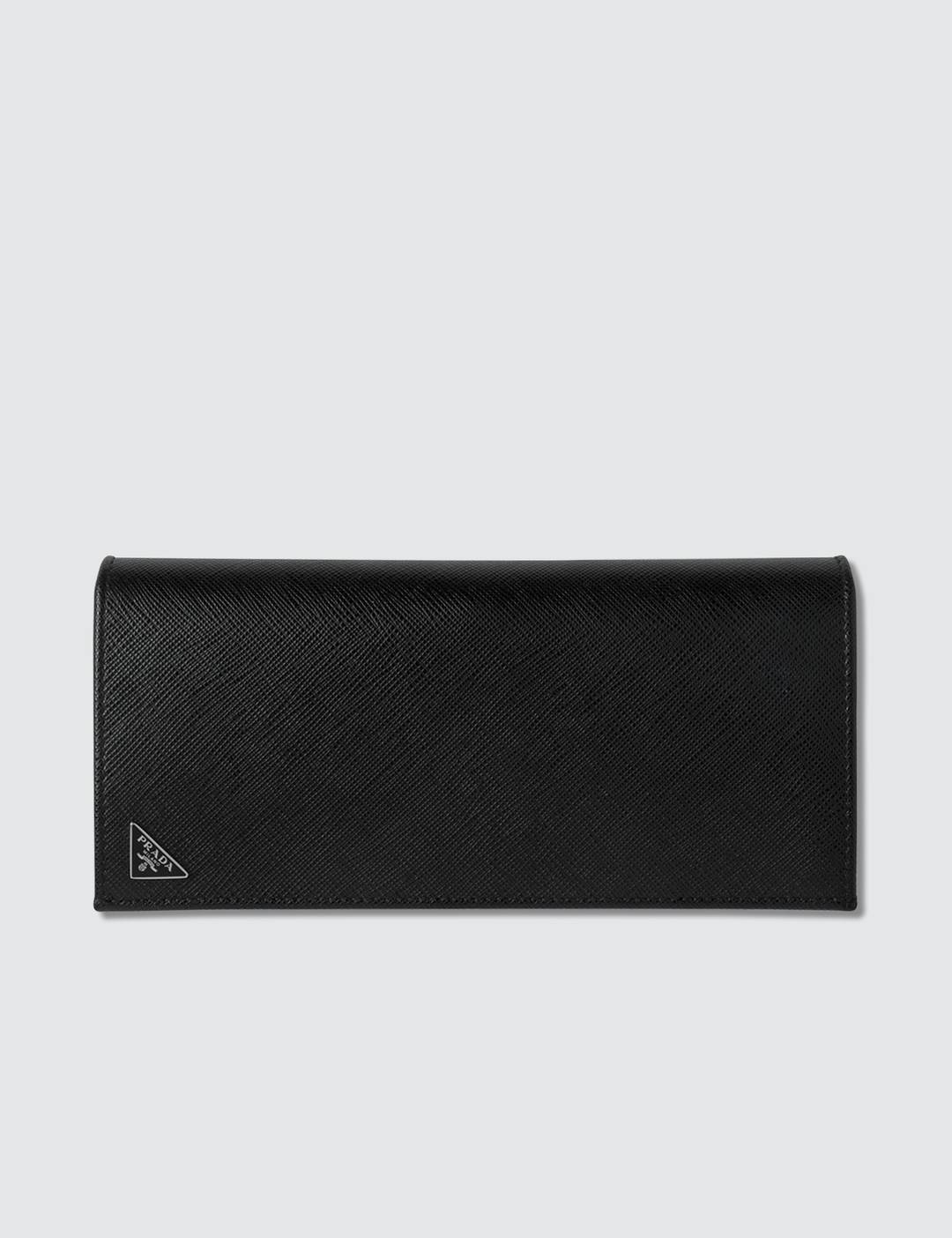 Saffiano Leather Continental Wallet - 1