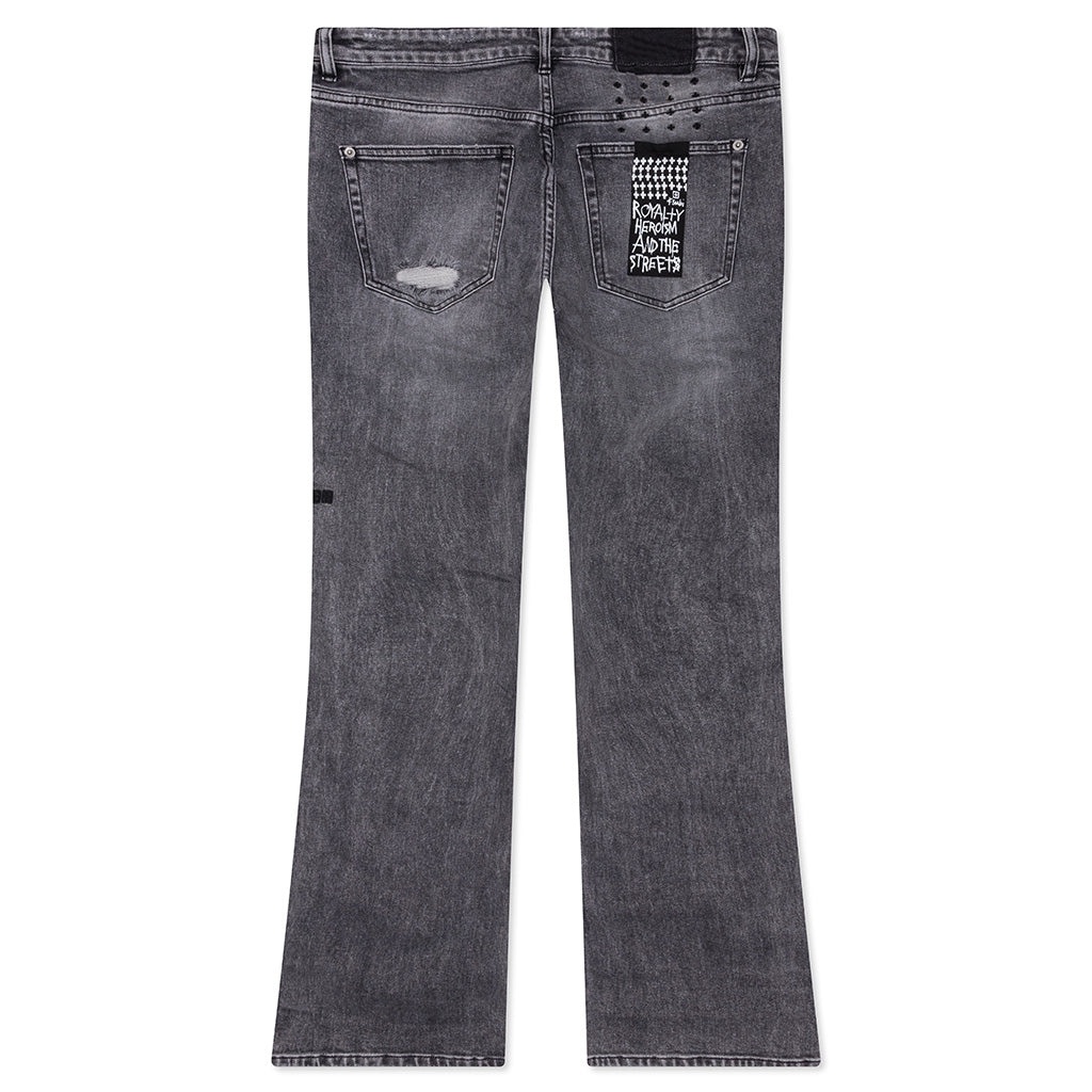BRONKO SMOKE TRASHED - GREY - 2